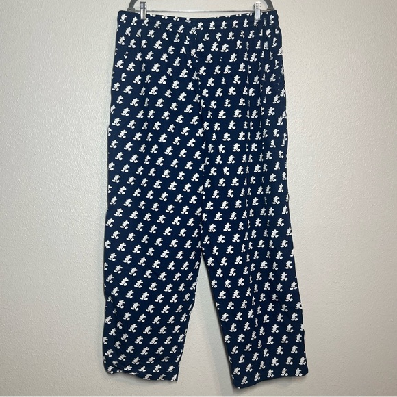 Disney Parks Mens Mickey Mouse Navy Drawstring Pajama Pants Lounge Pants Size XL - Picture 6 of 12